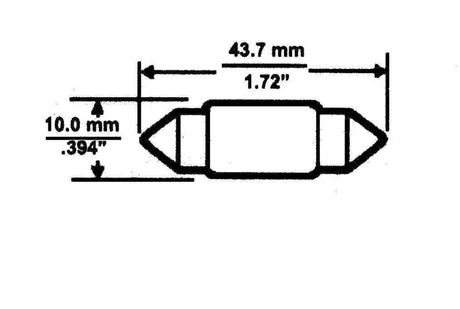 54859 Interior Door Light Bulb