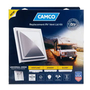 Camco Enhanced Ventilation Roof Vent Lid 40195 - Universal RV Replacement Kit