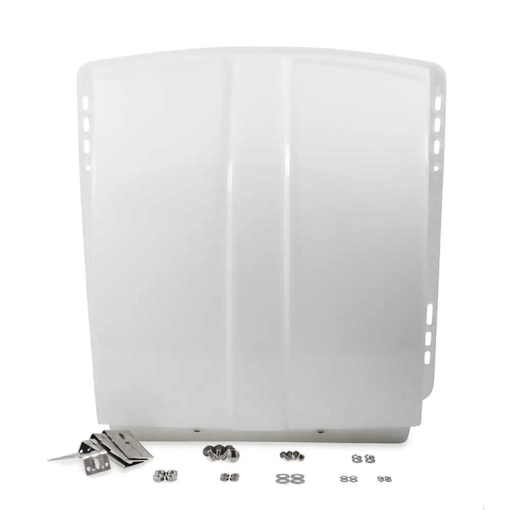 Camco Removable Louvers For Easy Cleaning Roof Vent Cover 40435 - White PK