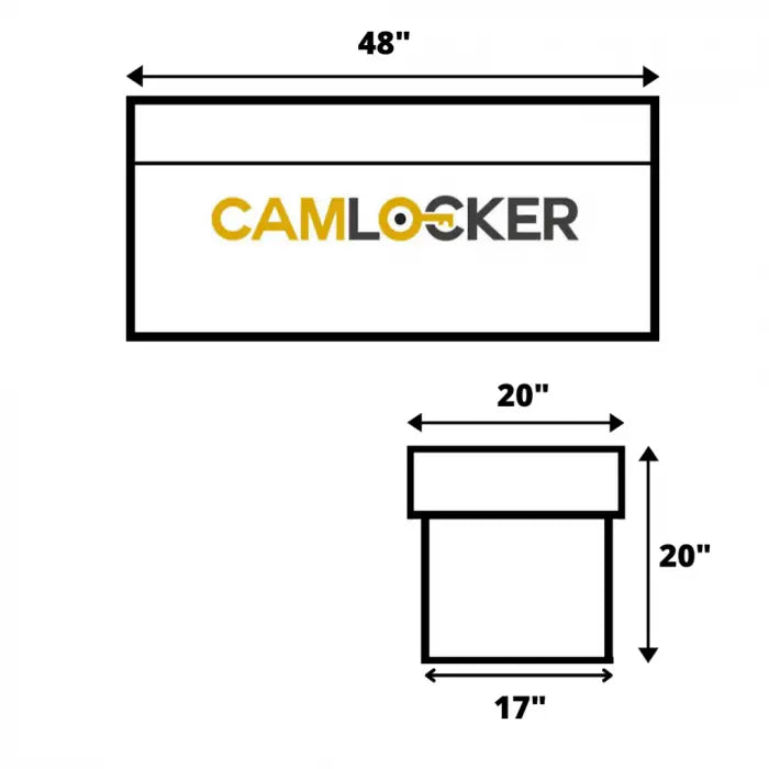Camlocker Insulated Lids Outperform All Others Tool Box RV48_MB - CAM RV-48