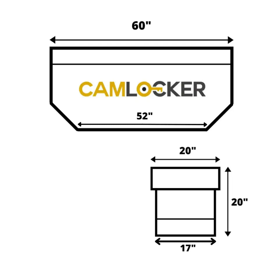 Camlocker RV60BL_MB Aluminum Tool Box