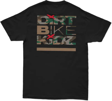 Camo Shovels Tee Black Lg - DBK