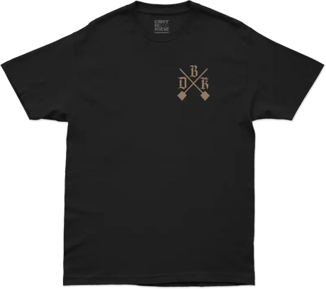 Camo Shovels Tee Black Lg - DBK