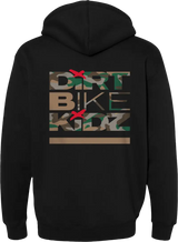 Camo Shovels Hoodie Black Md - DBK