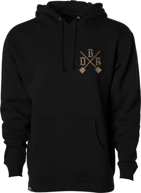 Camo Shovels Hoodie Black Sm - DBK