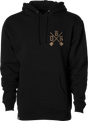 Camo Shovels Hoodie Black Sm - DBK