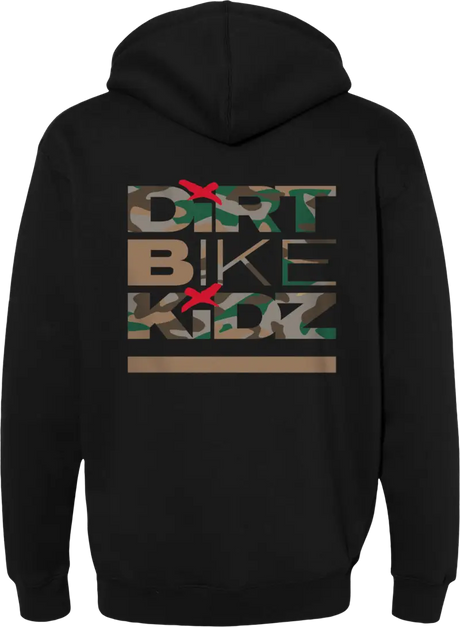 Camo Shovels Hoodie Black Sm - DBK