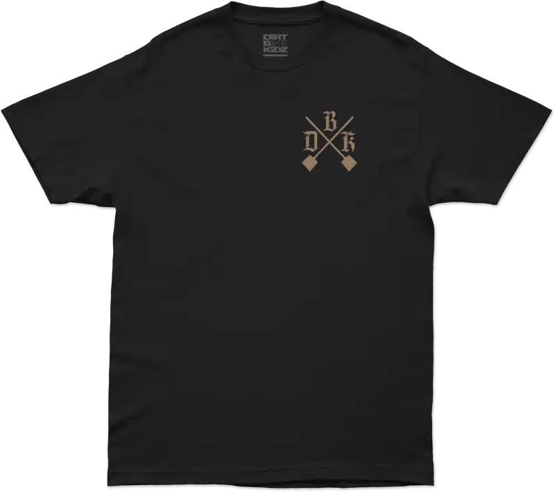 Camo Shovels Tee Black 2x - DBK