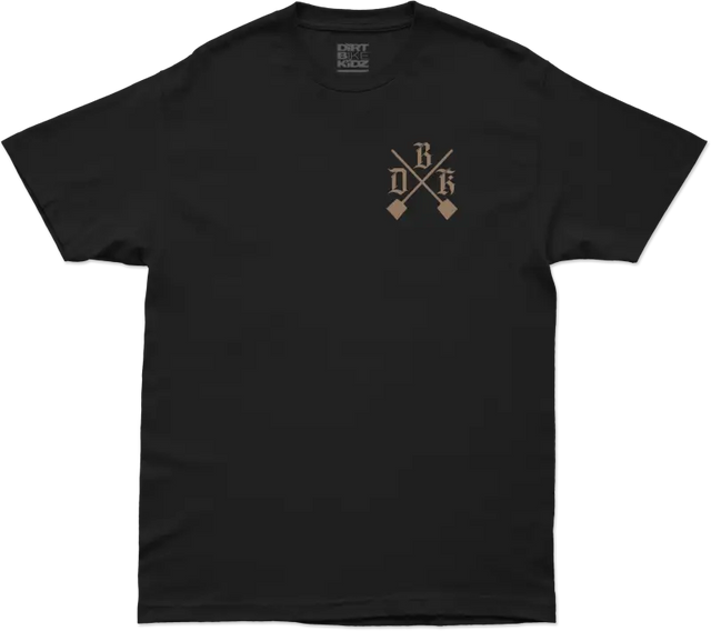 Camo Shovels Tee Black 2x - DBK