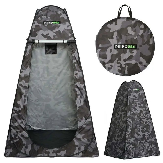 Rhino USA Popup Privacy Tent - Camo - Rhino USA