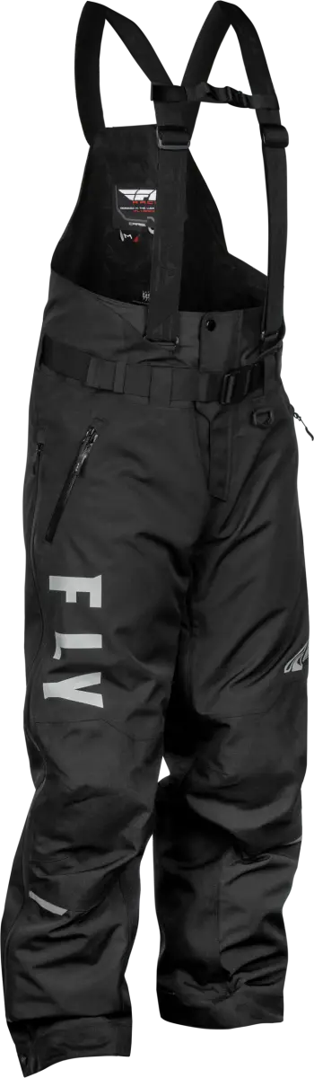 Carbon Bib Black/Grey Md Tall - FLY RACING