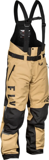 Carbon Bib Black/Tan 2x - FLY RACING