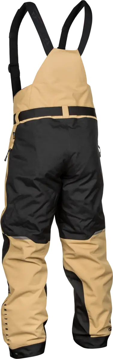 Carbon Bib Black/Tan Sm - FLY RACING