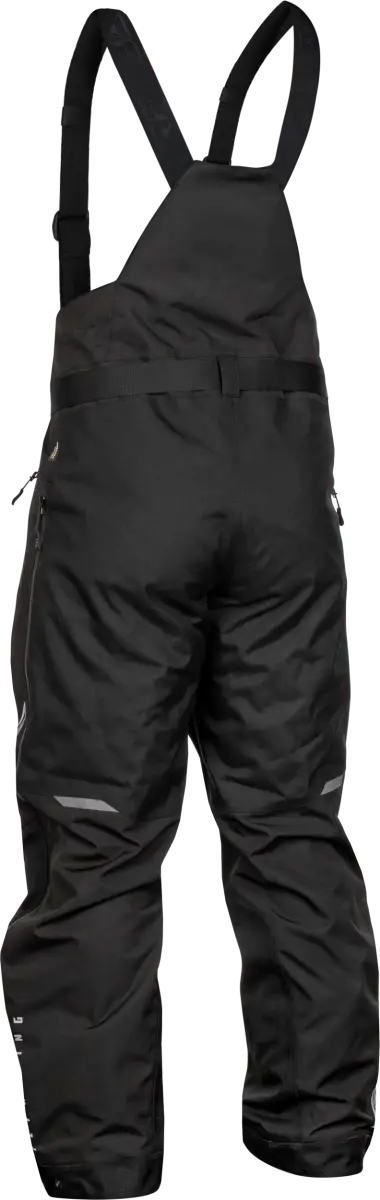Carbon Bib Black/Grey Lg - FLY RACING