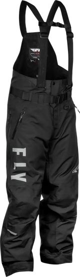 Carbon Bib Black/Grey Sm - FLY RACING