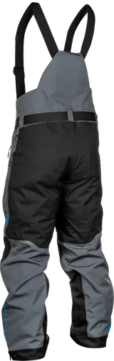 Carbon Bib Grey/Blue Lg - FLY RACING