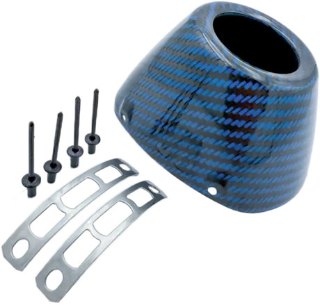Carbon Cap 4.1 New Style Blue Carbon - FMF