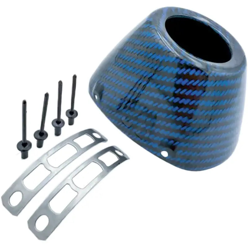 Carbon Cap 4.1 New Style Blue Carbon - FMF