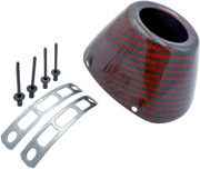 Carbon Cap 4.1 New Style Red Carbon - FMF