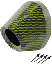 Carbon End Cap Green 1 3/4" I.D. - PRO CIRCUIT