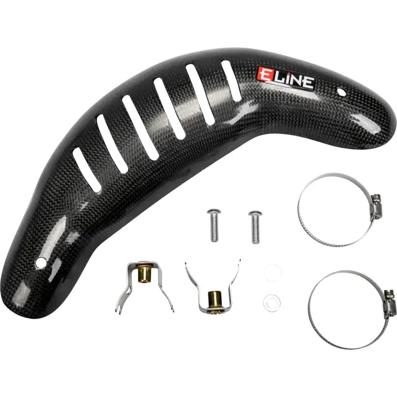 E-LINE ACCESSORIES Carbon Fiber Heat Shields Hus/Ktm