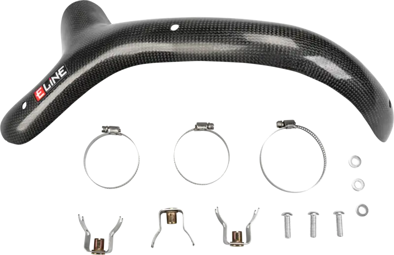 E-LINE ACCESSORIES Carbon Fiber Heat Shields Hus/Ktm