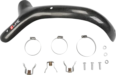 E-LINE ACCESSORIES Carbon Fiber Heat Shields Hus/Ktm