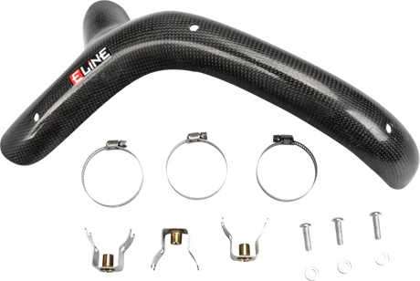 E-LINE ACCESSORIES Carbon Fiber Heat Shields Hus/Ktm