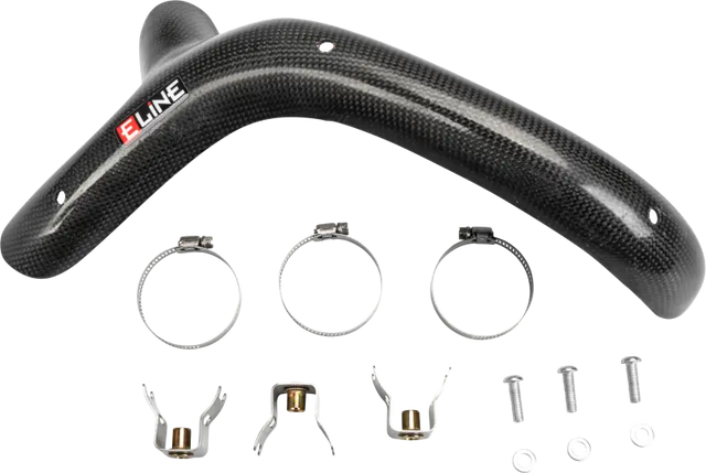 E-LINE ACCESSORIES Carbon Fiber Heat Shields Hus/Ktm