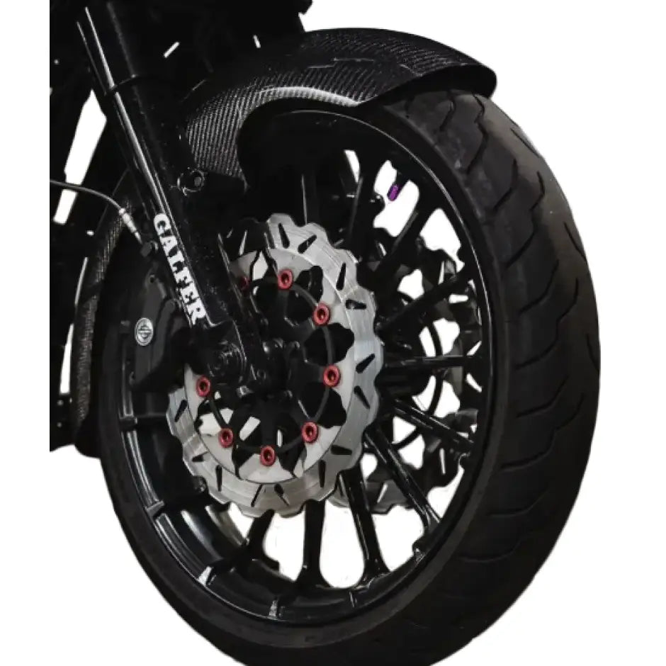 Carbon Fiber Mid Lgth Fender Front 19" Flh 86 13 
