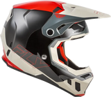 Formula Cc Glide Helmet Black/Red/Grey Lg - FLY RACING