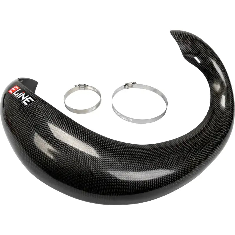 E-LINE ACCESSORIES Carbon Fiber Pipe Guards Gas/Hus/Ktm for Powersports