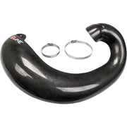 E-LINE ACCESSORIES Carbon Fiber Pipe Guards Gas/Hus/Ktm for Powersports