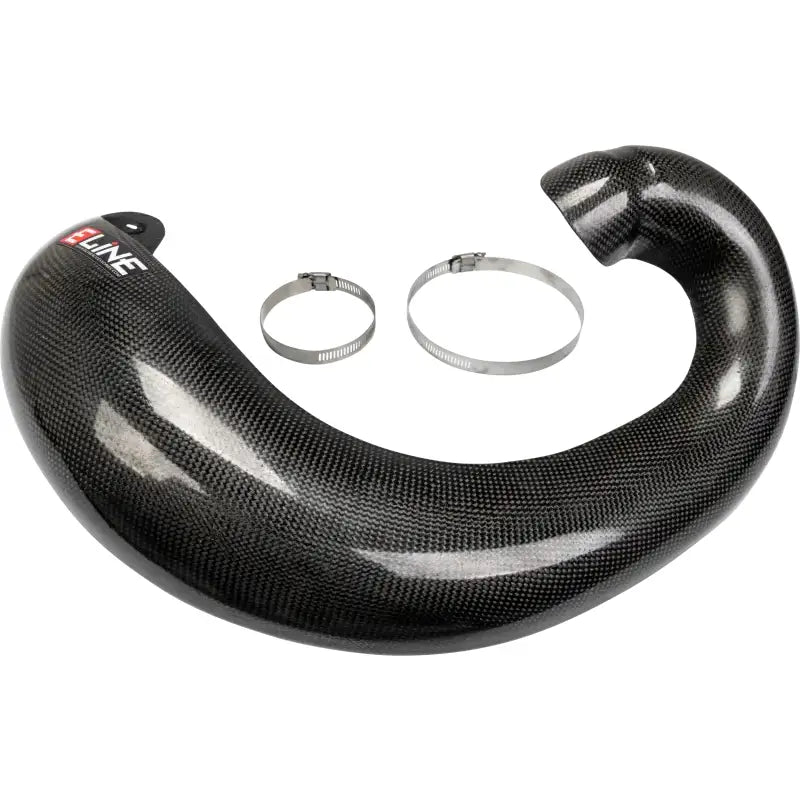 E-LINE ACCESSORIES Carbon Fiber Pipe Guards Gas/Hus/Ktm for Powersports