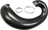 E-LINE ACCESSORIES Carbon Fiber Pipe Guards Gas/Hus/Ktm for Powersports