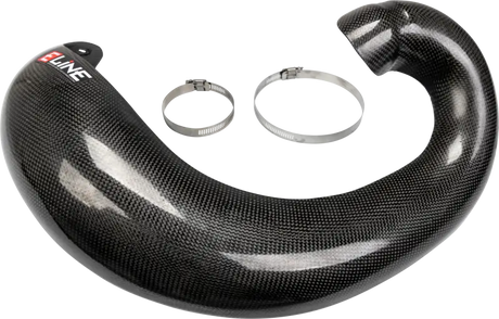E-LINE ACCESSORIES Carbon Fiber Pipe Guards Gas/Hus/Ktm for Powersports