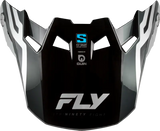 Formula S Carbon Byte Visor Black Carbon/Grey/Silver Xl/2x - FLY RACING