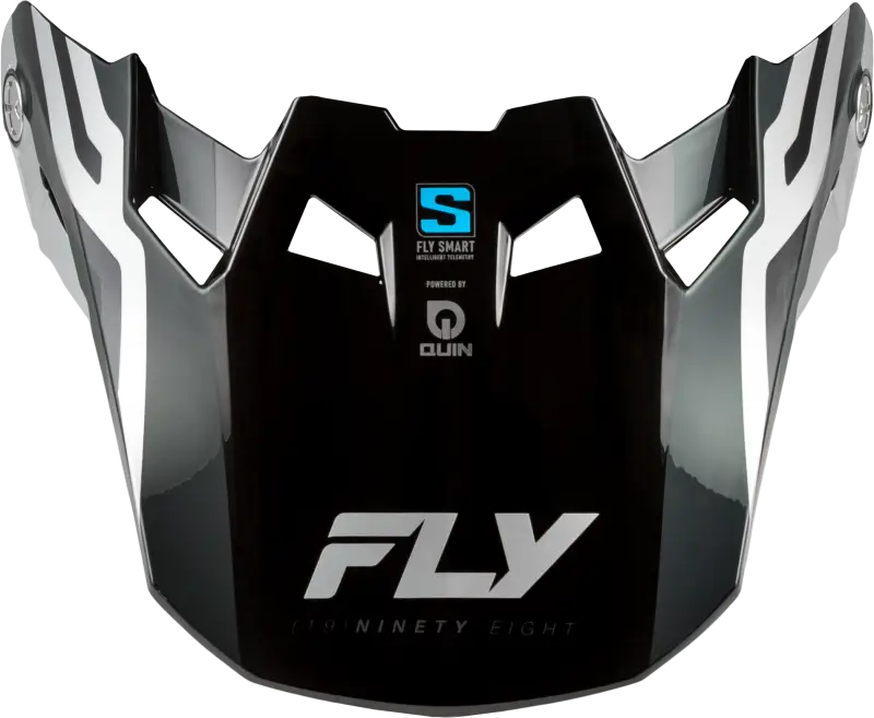 Formula S Carbon Byte Visor Black Carbon/Grey/Silver Xl/2x - FLY RACING