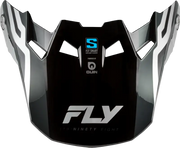 Formula S Carbon Byte Visor Black Carbon/Grey/Silver Md/Lg - FLY RACING