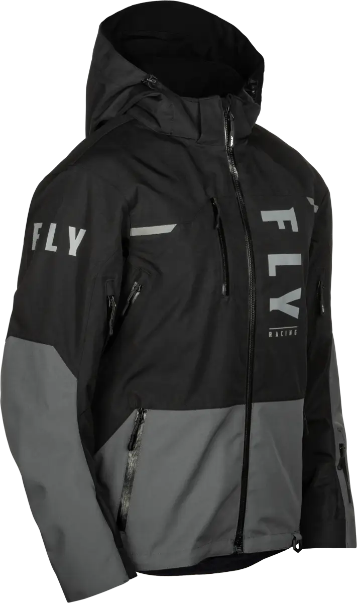 Carbon Jacket Black/Grey Md - FLY RACING