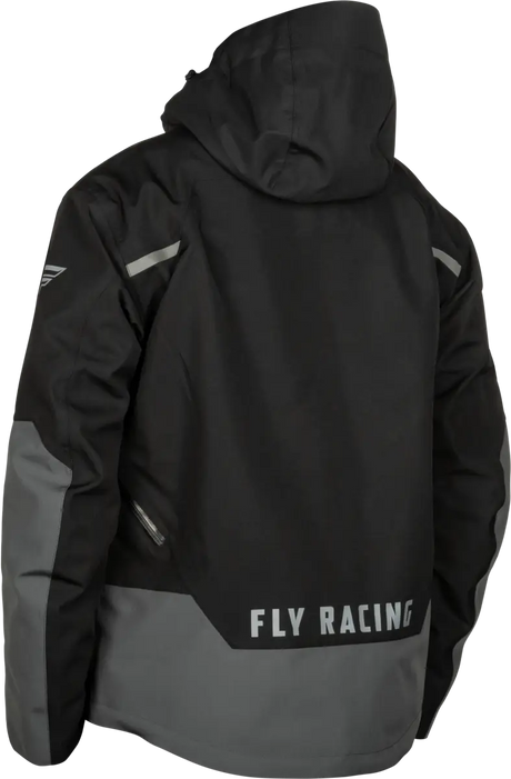 Carbon Jacket Black/Grey Md - FLY RACING