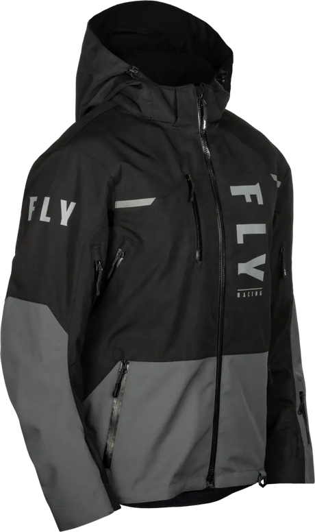 Carbon Jacket Black/Grey Xl - FLY RACING