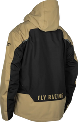 Carbon Jacket Black/Tan Sm - FLY RACING
