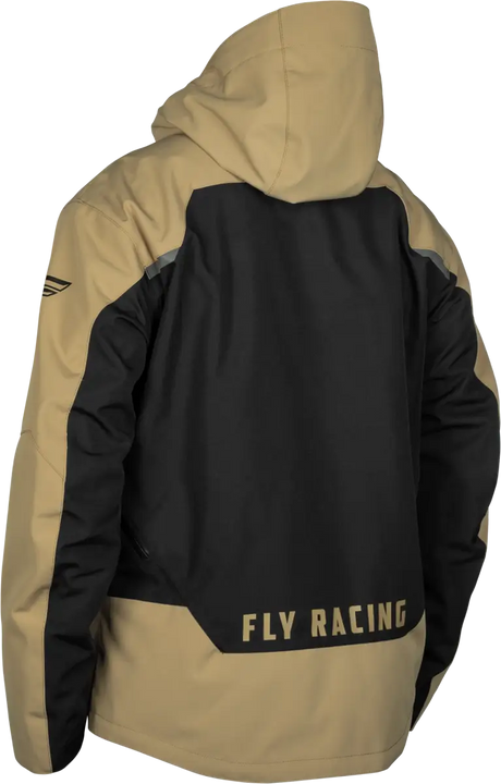 Carbon Jacket Black/Tan Sm - FLY RACING
