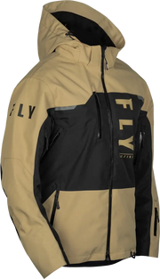 Carbon Jacket Black/Tan 2x - FLY RACING
