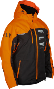 Carbon Jacket Black/Orange 2x - FLY RACING