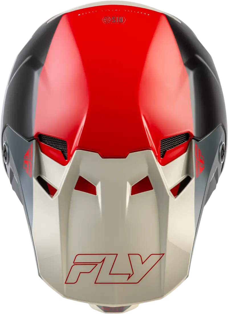 Formula Cc Glide Helmet Black/Red/Grey 2x - FLY RACING