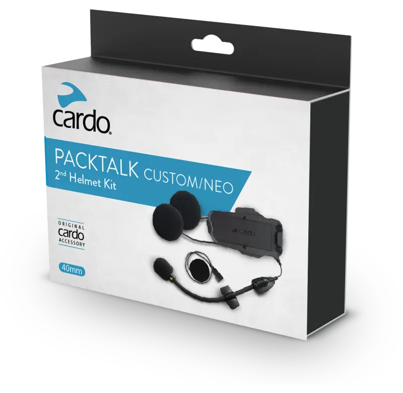 Cardo ACC00015 Packtalk Custom 2Nd Helmet Kit 