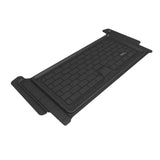 Cargo Area Liner Direct Fit; Raised Edge; Black; Thermoplastic Rubber Of Carbon Fiber Texture; Non-Skid; Behind 3rd Row