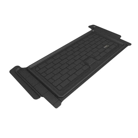 Cargo Area Liner Direct Fit; Raised Edge; Black; Thermoplastic Rubber Of Carbon Fiber Texture; Non-Skid; Behind 3rd Row
